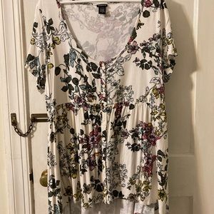 Torrid baby doll high low top